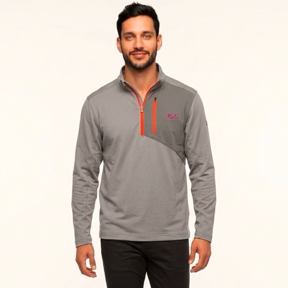 Cutter & Buck Men's Half Zip‎ official Metz logo sweater. Size medium